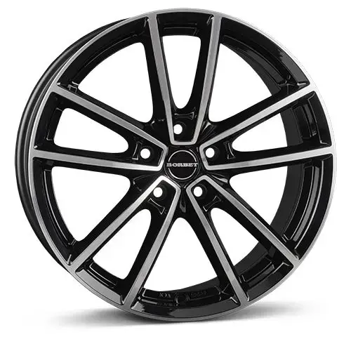 Wochenendangebot BORBET DESIGN W black polished glossy 8.5Jx21 5x114.3 ET49