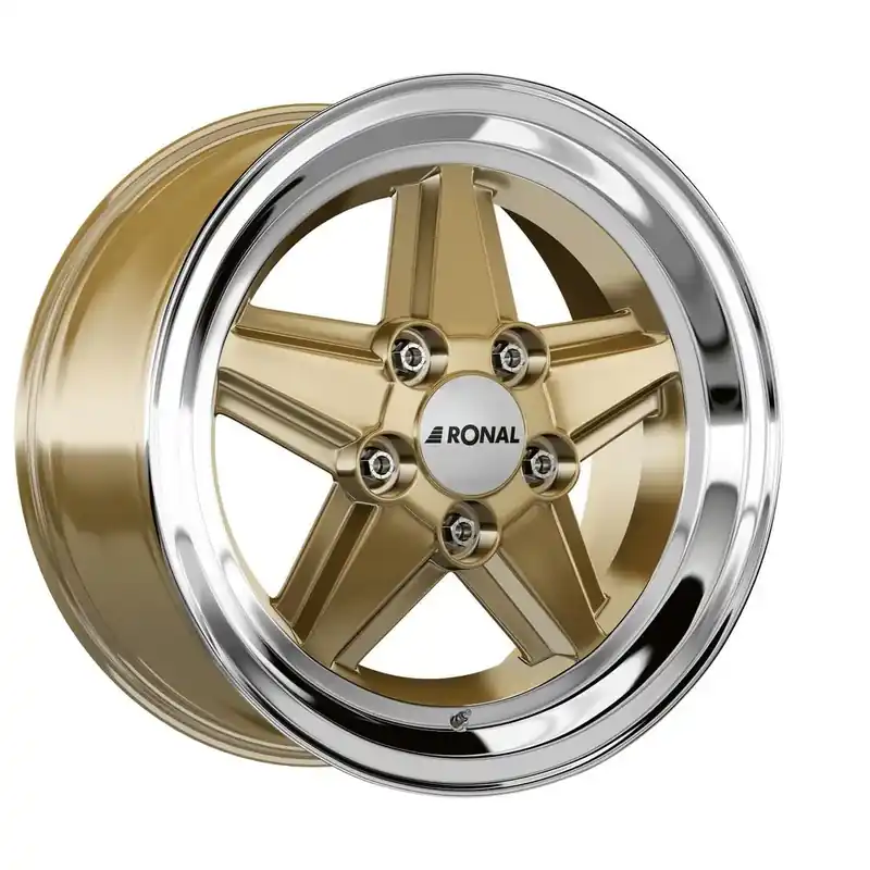 Preisreduziert RONAL RONAL R9 racing gold-hornkopiert 7.0Jx15 5x112 ET23