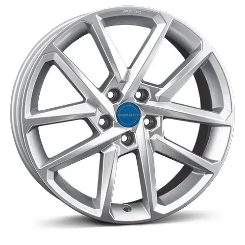 Billig BORBET DESIGN N crystal silver 7.0Jx17 4x98 ET35