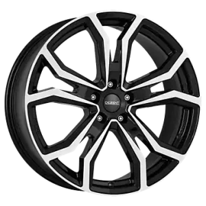 Abverkauf Dezent TV black polished 8x19 ET30 5x112 CB60.1
