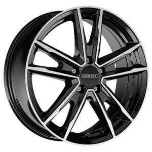 Aktuell Dezent KF black polished 8x18 ET40 5x112 CB66.6