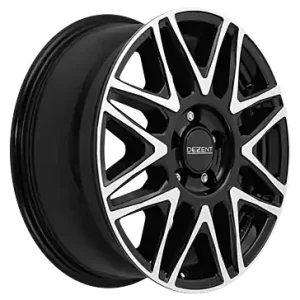 Abverkauf Dezent KH black polished 6.5x16 ET48 5x114,3 CB66.1