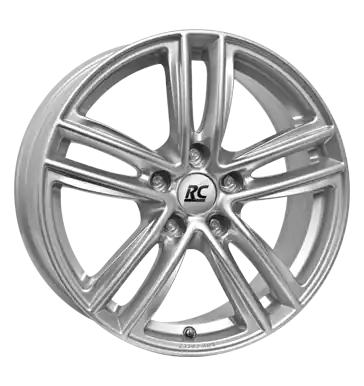 Aktuell RCDesign RC27 kristallsilber 7x17 ET49 5x112 CB66.7