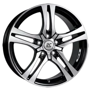 Angebot RCDesign RC26 schwarz glanz vollpoliert 6.5x15 ET38 5x100 CB63.4