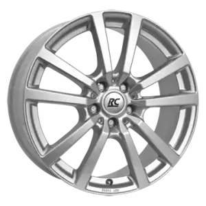 Abverkauf RCDesign RC25T kristallsilber 7.5x18 ET50 5x160 CB65.1