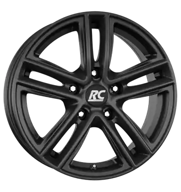 Abverkauf RCDesign RC27 schwarz klar matt 8x18 ET43 5x112 CB66.6