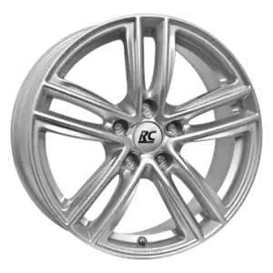Ausverkauf RCDesign RC27 kristallsilber 7x17 ET35 5x114,3 CB66.1