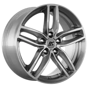 Abverkauf RCDesign RC29 himalaya grey vollpoliert 8.5x20 ET52.5 5x108 CB63.4