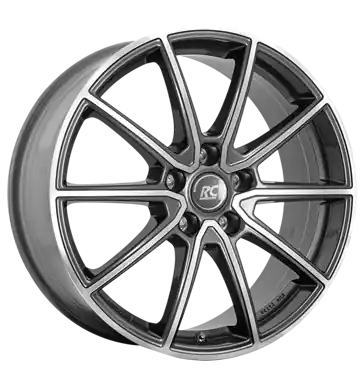 RCDesign RC32 himalaya grey vollpoliert 6.5x16 ET49 5x112 CB66.6 Must-Have