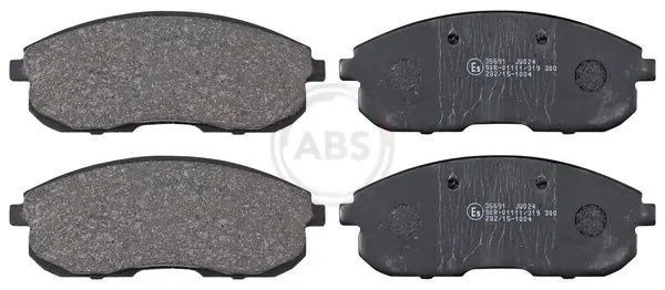 Begrenztes Angebot A.B.S. Bremsbelagsatz, Scheibenbremse (36691) KFZ-7010949